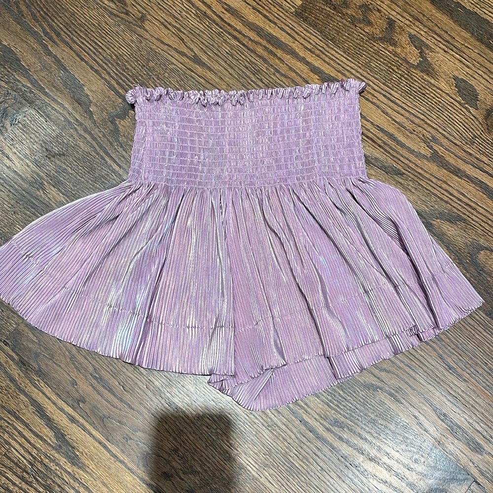 QUEEN OF SPARKLES Purple Skort